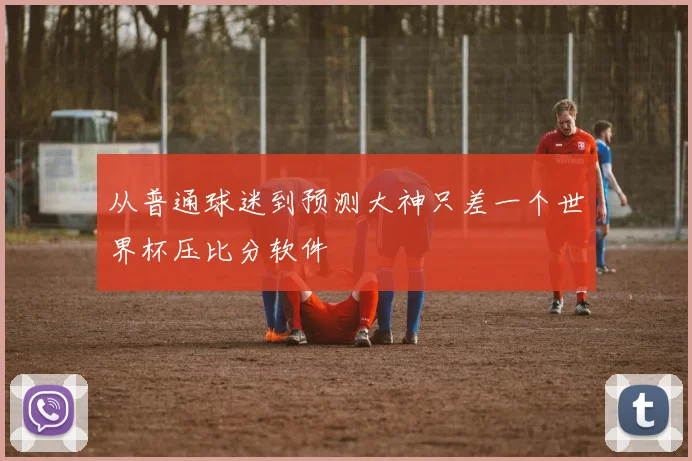 从普通球迷到预测大神只差一个世界杯压比分软件