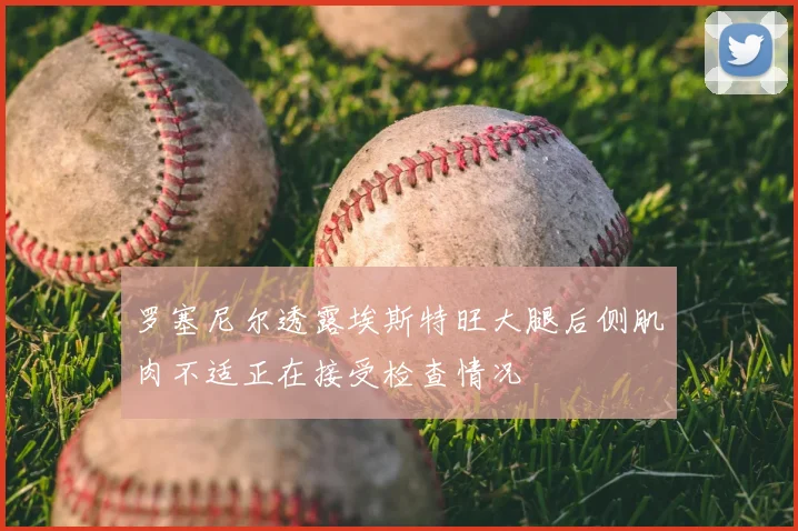 罗塞尼尔透露埃斯特旺大腿后侧肌肉不适正在接受检查情况