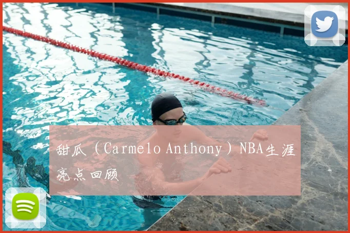 甜瓜（Carmelo Anthony）NBA生涯亮点回顾